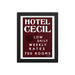 Hotel Cecil Rates Framed Print | Available in Multiple Sizes! - Phoenix Artisan Accoutrements