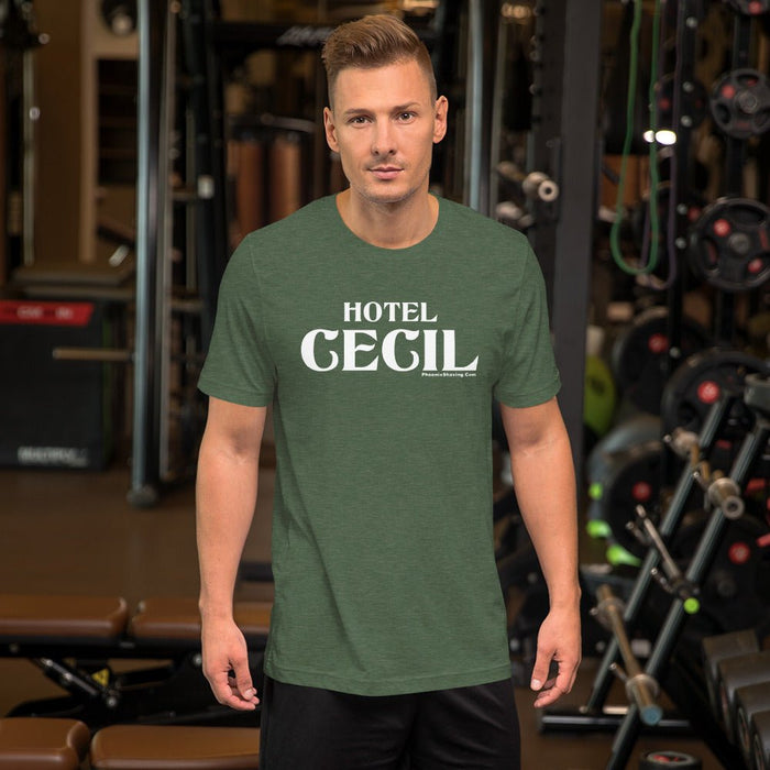 Hotel Cecil Short-Sleeve Unisex T-Shirt - Phoenix Artisan Accoutrements