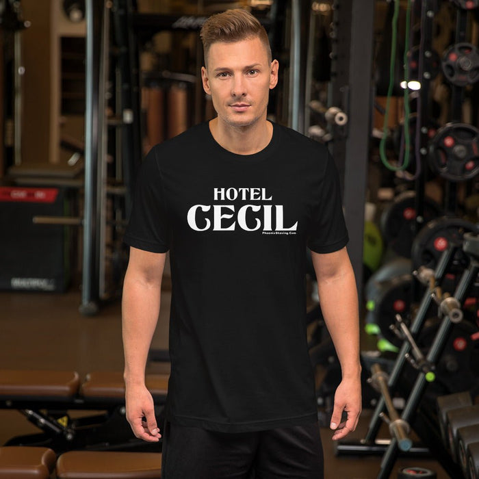 Hotel Cecil Short-Sleeve Unisex T-Shirt - Phoenix Artisan Accoutrements