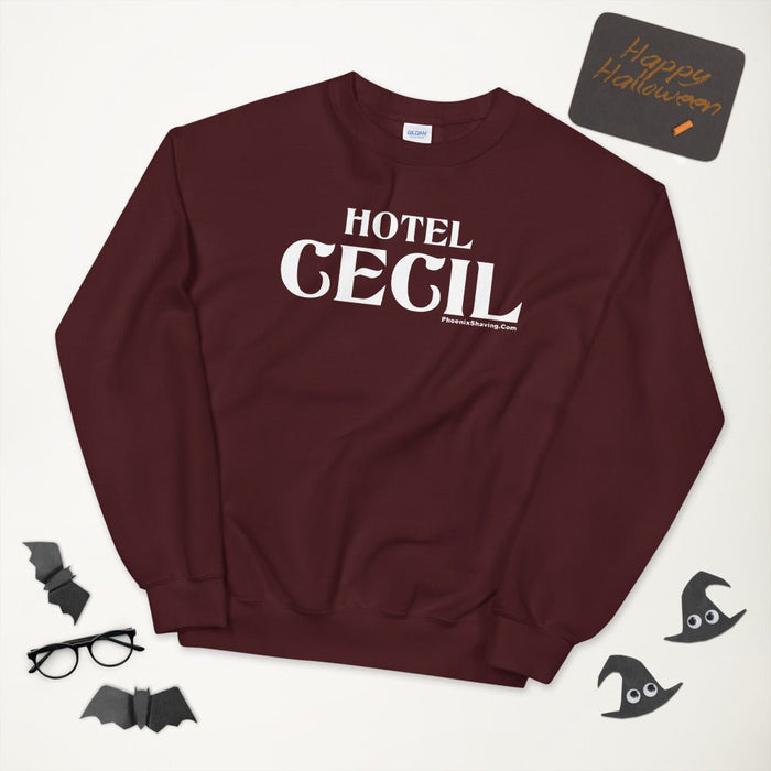 Hotel Cecil Unisex Sweatshirt - Phoenix Artisan Accoutrements