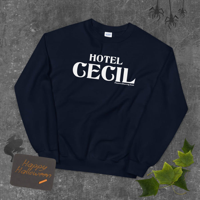 Hotel Cecil Unisex Sweatshirt - Phoenix Artisan Accoutrements