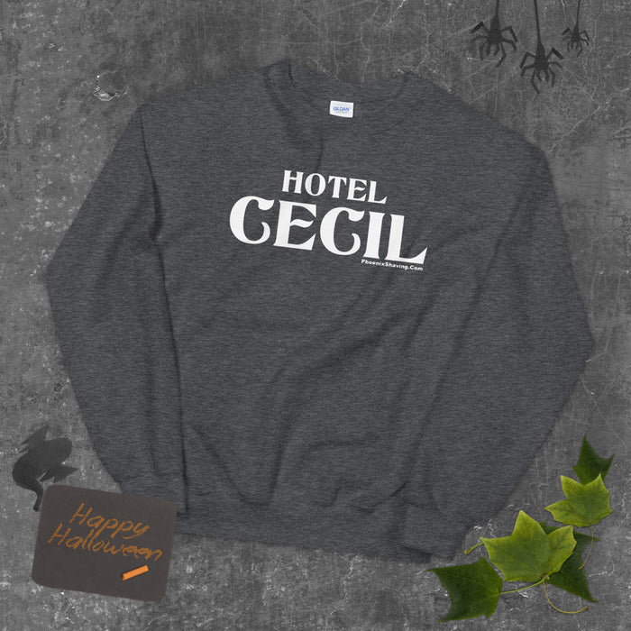 Hotel Cecil Unisex Sweatshirt - Phoenix Artisan Accoutrements