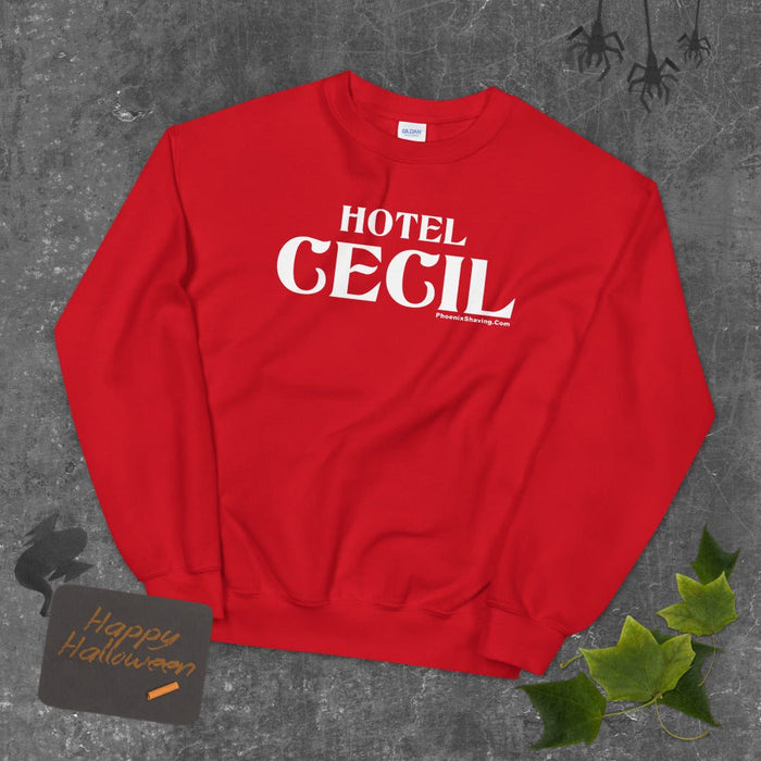 Hotel Cecil Unisex Sweatshirt - Phoenix Artisan Accoutrements