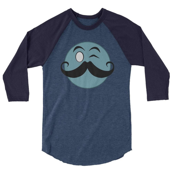 How To Grow A Moustache Forum Member 3/4 sleeve raglan shirt - Phoenix Artisan Accoutrements