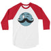 How To Grow A Moustache Forum Member 3/4 sleeve raglan shirt - Phoenix Artisan Accoutrements