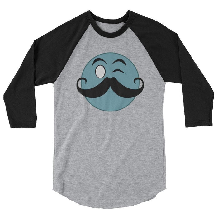 How To Grow A Moustache Forum Member 3/4 sleeve raglan shirt - Phoenix Artisan Accoutrements