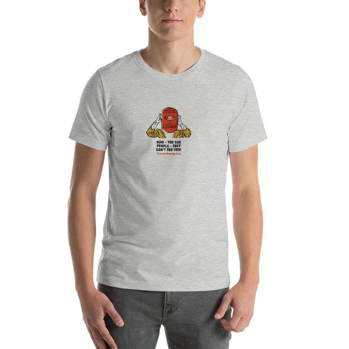 Invisibility Short-Sleeve Unisex T-Shirt - Phoenix Artisan Accoutrements