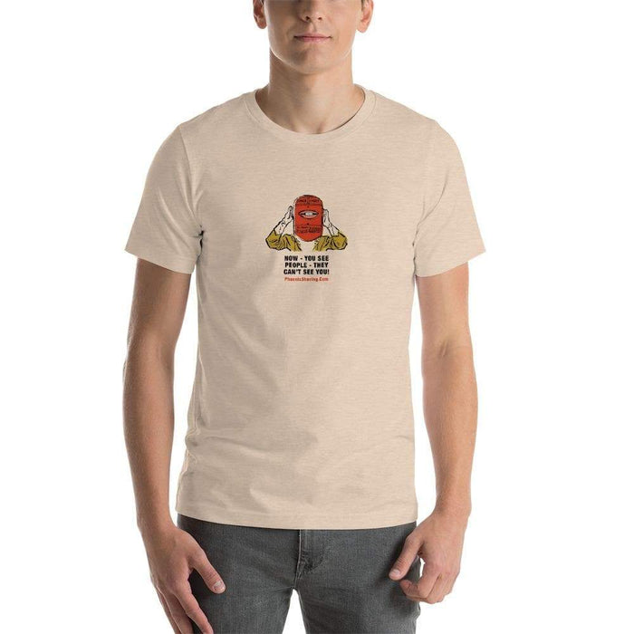 Invisibility Short-Sleeve Unisex T-Shirt - Phoenix Artisan Accoutrements