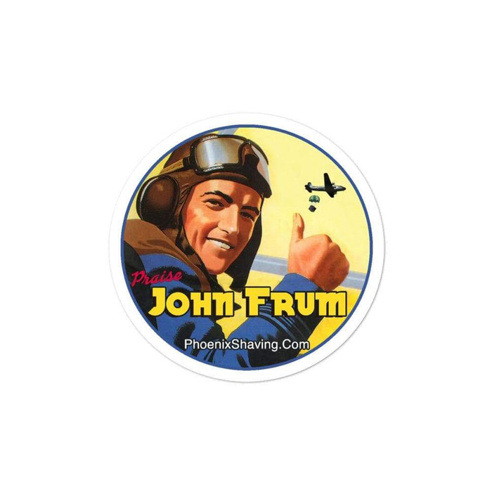 John Frum Epic Vinyl Sticker | 3 Sizes - Phoenix Artisan Accoutrements