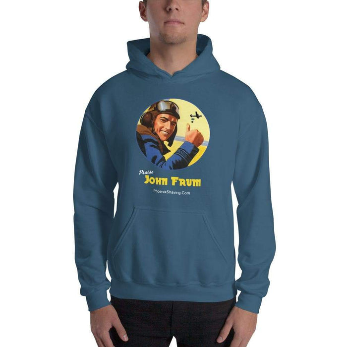 John Frum Hooded Sweatshirt - Killer Style! - Phoenix Artisan Accoutrements