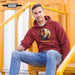 John Frum Hooded Sweatshirt - Killer Style! - Phoenix Artisan Accoutrements