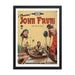 John Frum Shave Den Framed Print - Phoenix Artisan Accoutrements