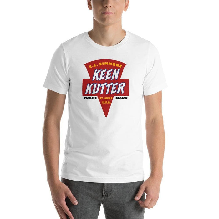 Keen Kutter Short-Sleeve Unisex T-Shirt - Vintage Design - Phoenix Artisan Accoutrements