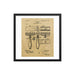 King C Gillette Patent Drawing 1904 Framed Print - Phoenix Artisan Accoutrements