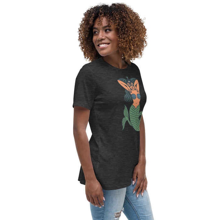La Sirena Women's Relaxed T-Shirt | Available In Multiple Colors - Phoenix Artisan Accoutrements