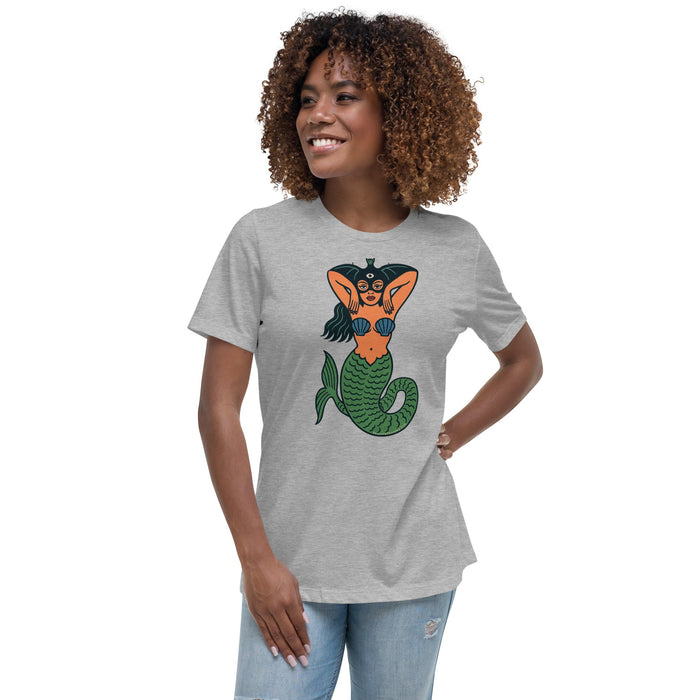 La Sirena Women's Relaxed T-Shirt | Available In Multiple Colors - Phoenix Shaving