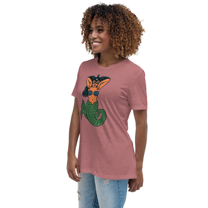 La Sirena Women's Relaxed T-Shirt | Available In Multiple Colors - Phoenix Shaving