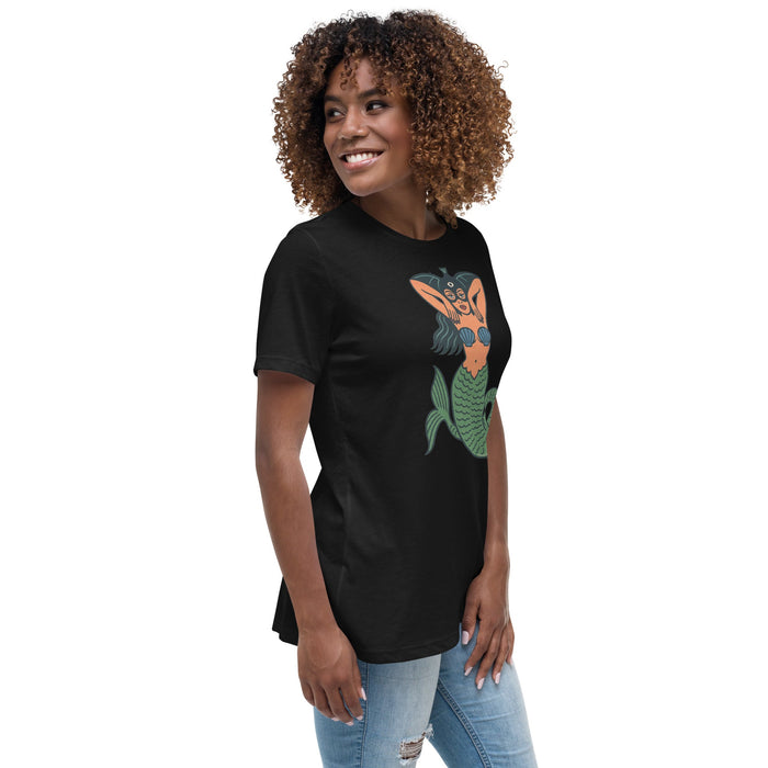 La Sirena Women's Relaxed T-Shirt | Available In Multiple Colors - Phoenix Artisan Accoutrements