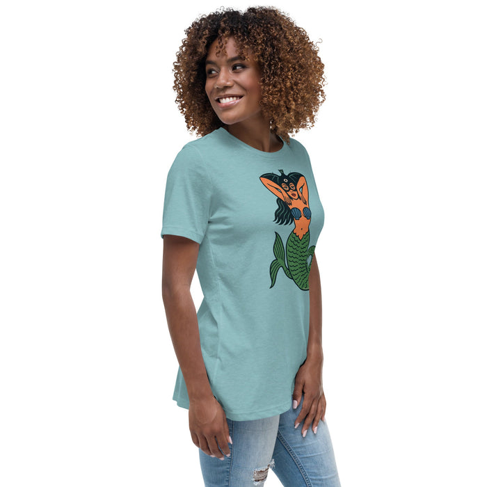 La Sirena Women's Relaxed T-Shirt | Available In Multiple Colors - Phoenix Shaving