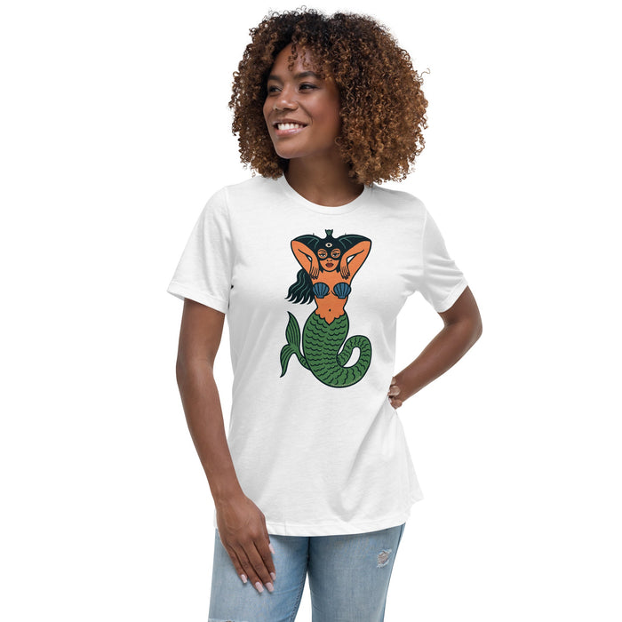 La Sirena Women's Relaxed T-Shirt | Available In Multiple Colors - Phoenix Shaving