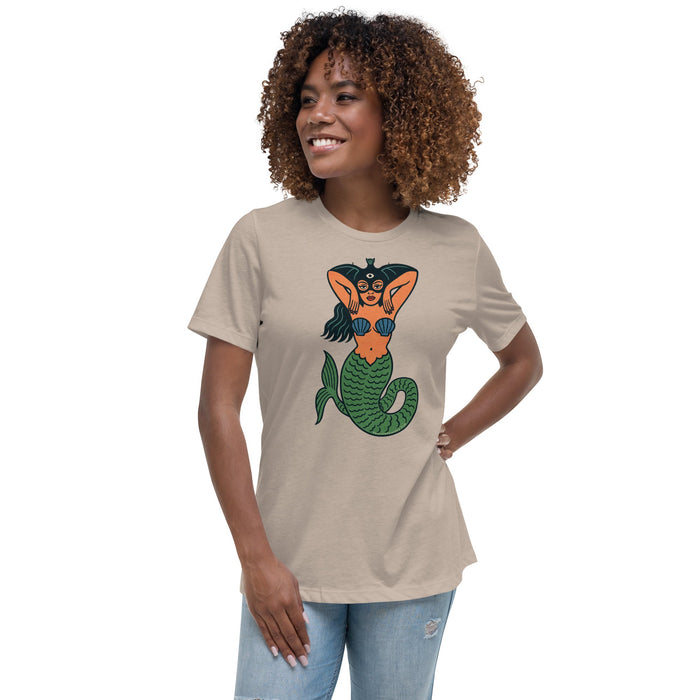 La Sirena Women's Relaxed T-Shirt | Available In Multiple Colors - Phoenix Shaving