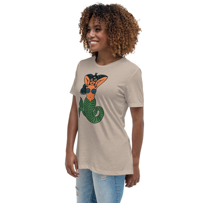 La Sirena Women's Relaxed T-Shirt | Available In Multiple Colors - Phoenix Shaving