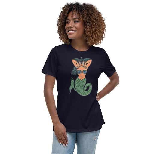 La Sirena Women's Relaxed T-Shirt | Available In Multiple Colors - Phoenix Artisan Accoutrements