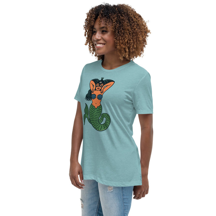 La Sirena Women's Relaxed T-Shirt | Available In Multiple Colors - Phoenix Shaving