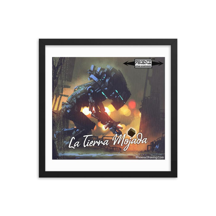 La Tierra Mojada Framed Print - Phoenix Artisan Accoutrements