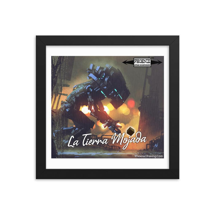 La Tierra Mojada Framed Print - Phoenix Artisan Accoutrements