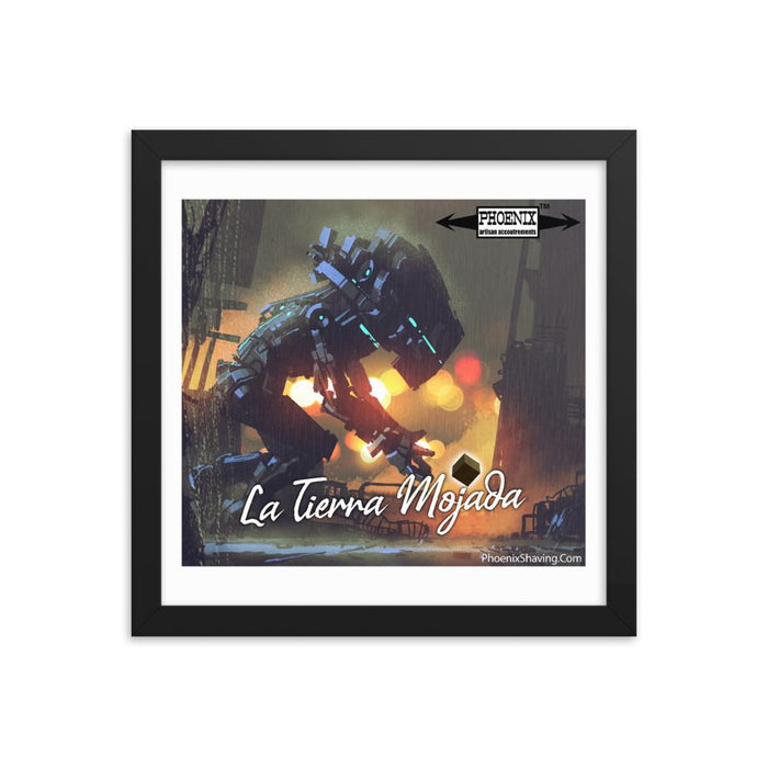 La Tierra Mojada Framed Print - Phoenix Artisan Accoutrements