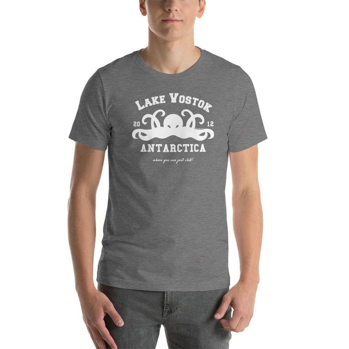 Lake Vostok Tourist T-Shirt - "where you can just chill!" - Phoenix Artisan Accoutrements