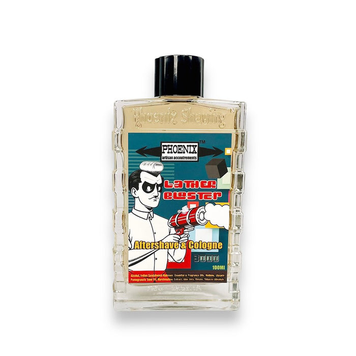 Lather Blaster 3000 Aftershave & Cologne | Deep Barbershop | *Recalibrated* | 100 ml (3.4 fl oz) - Phoenix Artisan Accoutrements