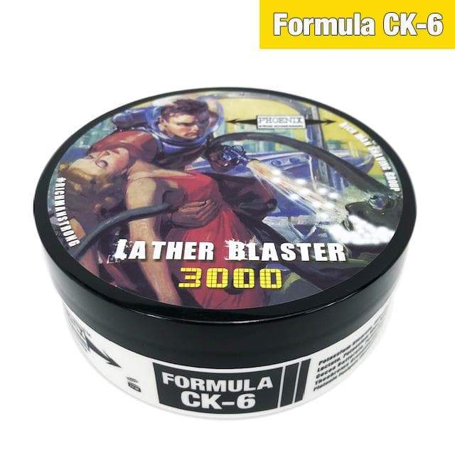 Lather Blaster 3000 Artisan Shave Soap | Ultra Premium Formula CK-6 | Deep Barbershop | *Recalibrated* | 4 oz - Phoenix Artisan Accoutrements