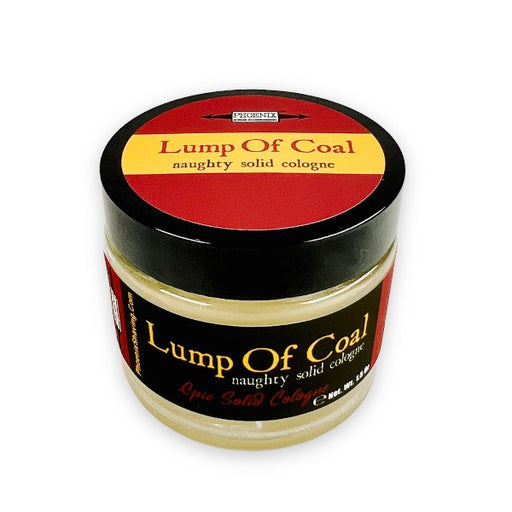 Lump Of Coal Solid Cologne | Contains Prickly Pear Oil | A Phoenix Shaving Christmas Classic! - Phoenix Artisan Accoutrements