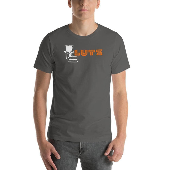 LUTZ Short-Sleeve Unisex Wet Shaving T-Shirt - Vintage Design - Phoenix Artisan Accoutrements