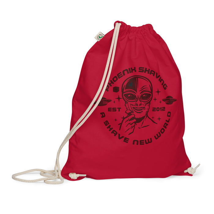 Official Phoenix Shaving Alien Shaving Organic Cotton Drawstring Bag | Available in 3 Colors! - Phoenix Artisan Accoutrements