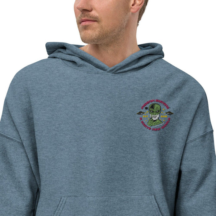 Official Phoenix Shaving Embroidered Unisex Sueded Fleece Hoodie | Available in Multiple Colors! - Phoenix Artisan Accoutrements