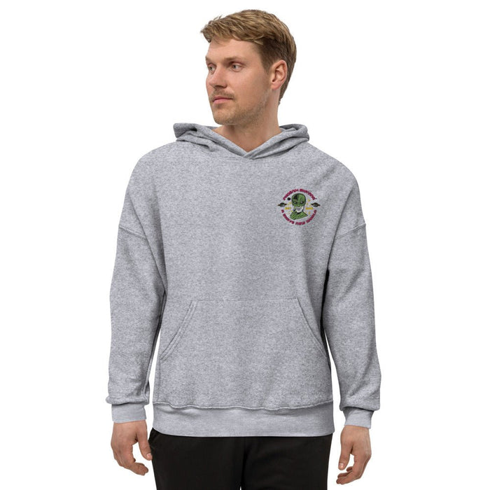 Official Phoenix Shaving Embroidered Unisex Sueded Fleece Hoodie | Available in Multiple Colors! - Phoenix Artisan Accoutrements