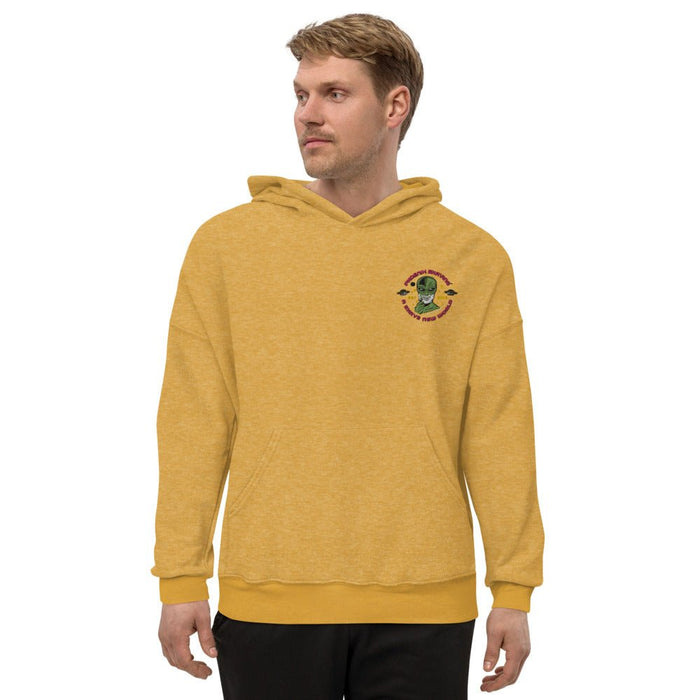 Official Phoenix Shaving Embroidered Unisex Sueded Fleece Hoodie | Available in Multiple Colors! - Phoenix Artisan Accoutrements