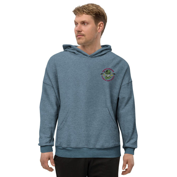 Official Phoenix Shaving Embroidered Unisex Sueded Fleece Hoodie | Available in Multiple Colors! - Phoenix Artisan Accoutrements