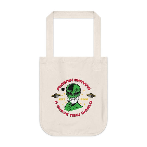 Official Phoenix Shaving Organic Canvas Tote Bag | Shaving Alien | Available in Multiple Colors! - Phoenix Artisan Accoutrements