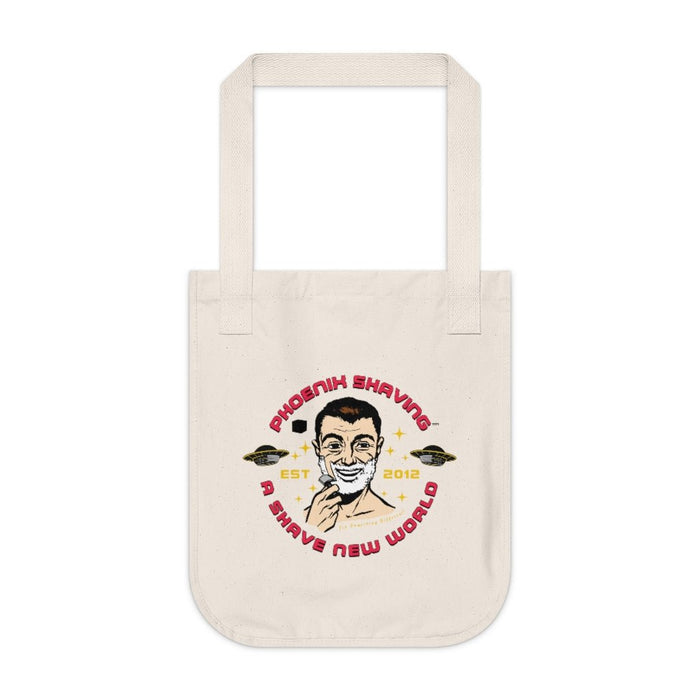 Official Phoenix Shaving Organic Canvas Tote Bag | Shaving Man | Available in Multiple Colors - Phoenix Artisan Accoutrements