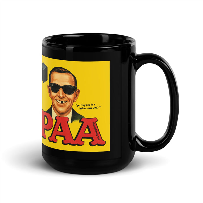 PAA "Mad ol' DB" Black Glossy Classic Diner Mug | Available In Multiple Sizes! - Phoenix Artisan Accoutrements