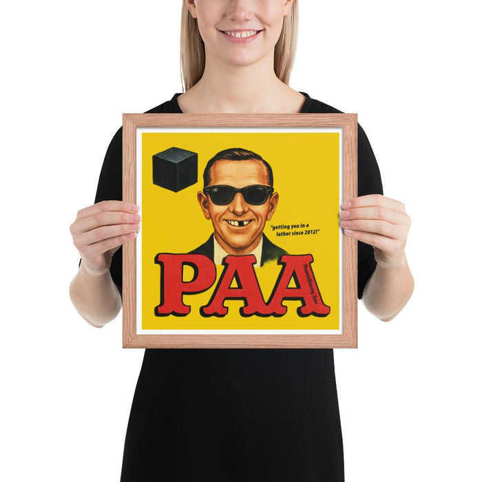 PAA "Mad ol' DB" Framed Print | Available In Multiple Sizes! | Parachute Not Included - Phoenix Artisan Accoutrements
