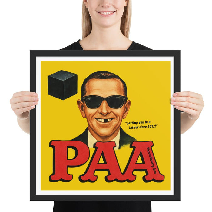PAA "Mad ol' DB" Framed Print | Available In Multiple Sizes! | Parachute Not Included - Phoenix Artisan Accoutrements