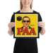 PAA "Mad ol' DB" Framed Print | Available In Multiple Sizes! | Parachute Not Included - Phoenix Artisan Accoutrements