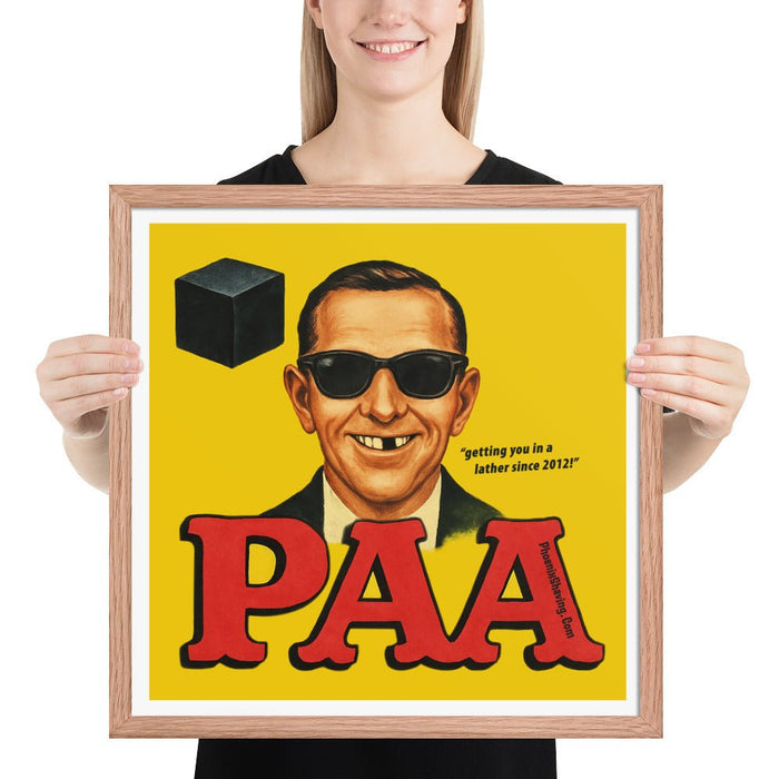 PAA "Mad ol' DB" Framed Print | Available In Multiple Sizes! | Parachute Not Included - Phoenix Artisan Accoutrements