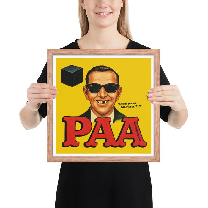 PAA "Mad ol' DB" Framed Print | Available In Multiple Sizes! | Parachute Not Included - Phoenix Artisan Accoutrements