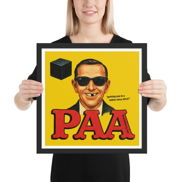 PAA "Mad ol' DB" Framed Print | Available In Multiple Sizes! | Parachute Not Included - Phoenix Artisan Accoutrements